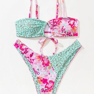SOLD - Shein High Waisted Bikini Reversible